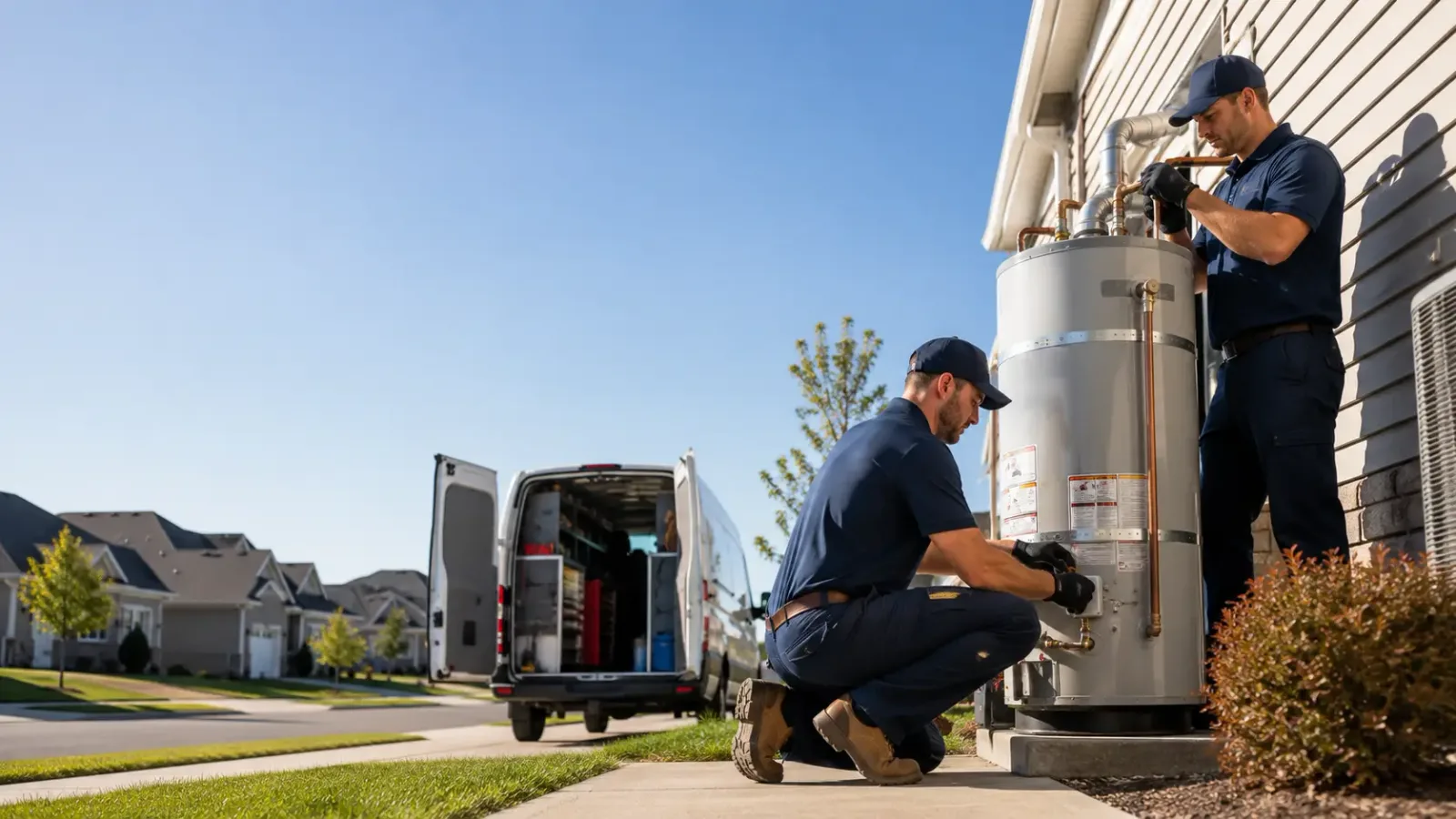 Water Heater Installation in Manvel, ND